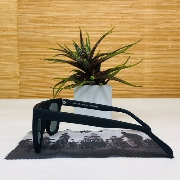 KOMONO sunglasses Bennet Midnight Blue Rubber 🕶 (NEW) - Picture 10 of 13